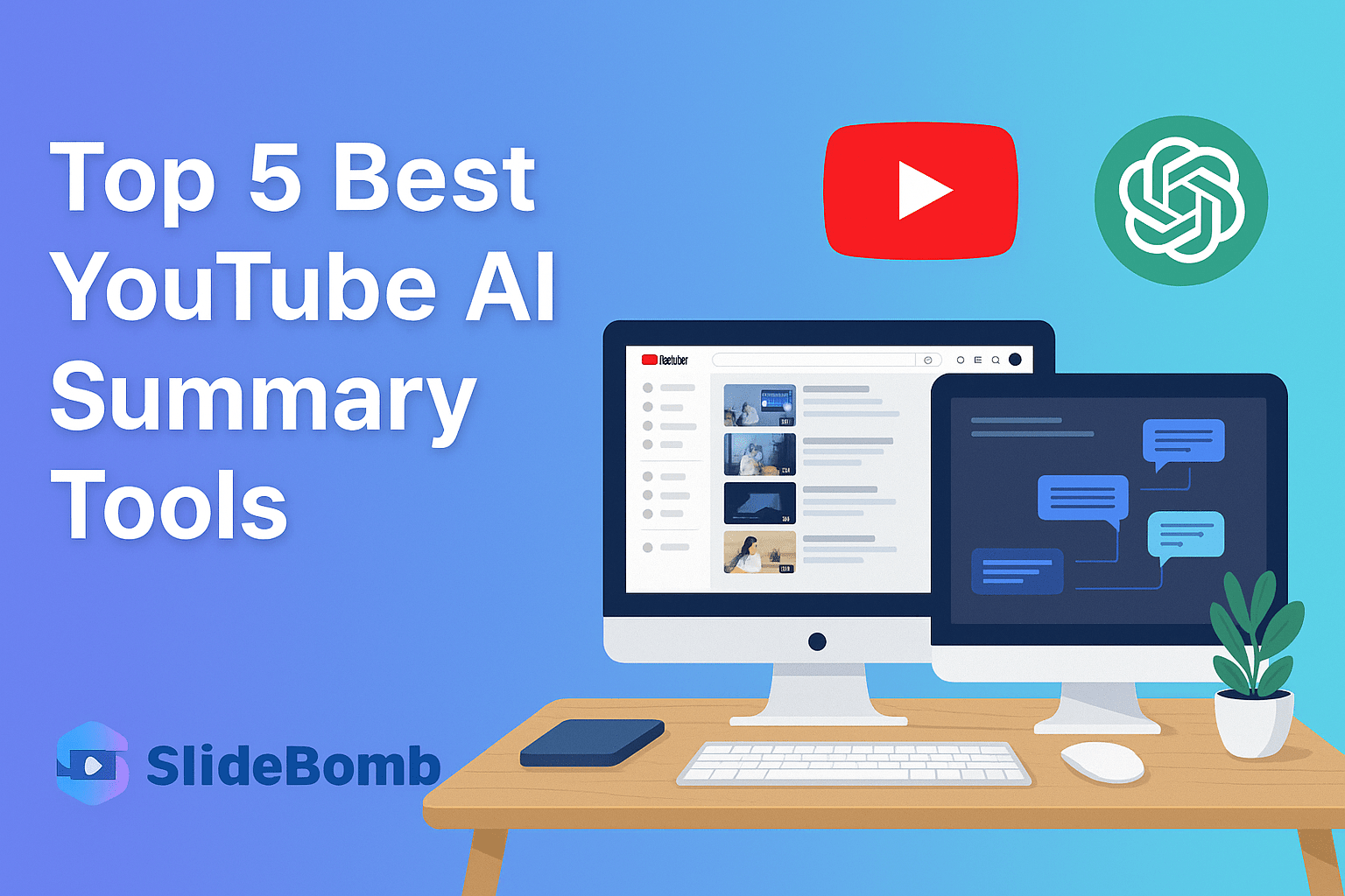 Top 5 Best YouTube AI Summary Tools Better than ChatGPT in 2025