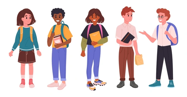 Picture of a group of middle and high school students.