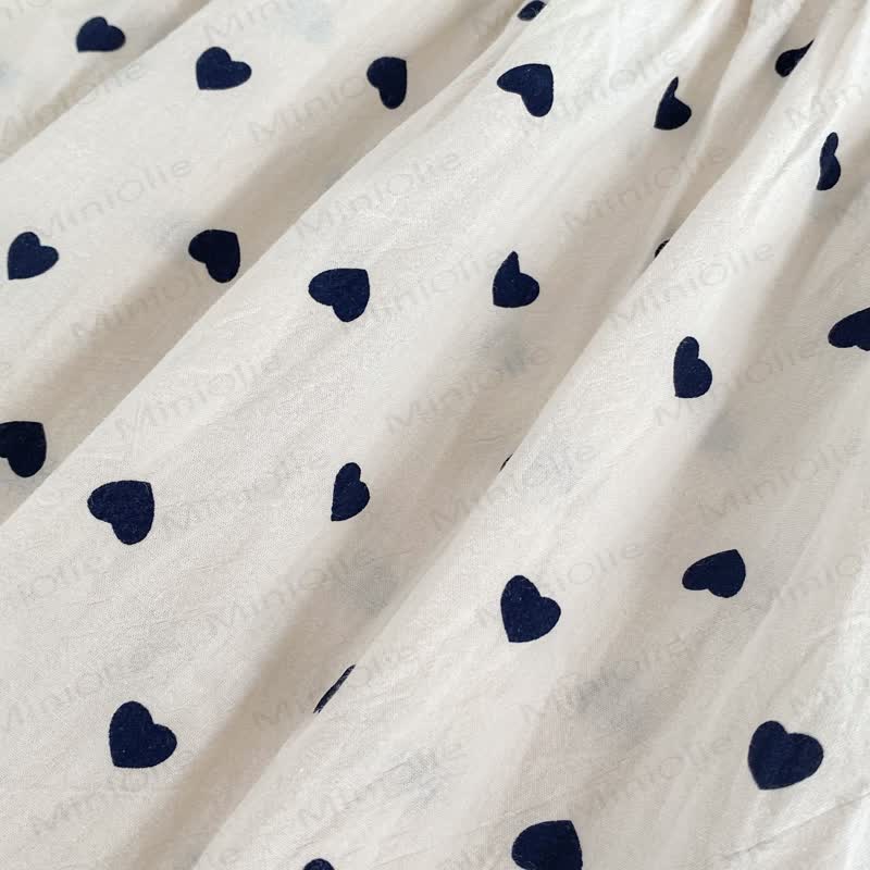 Baby Toddler Girl Beige Bow Love Dress - image 13