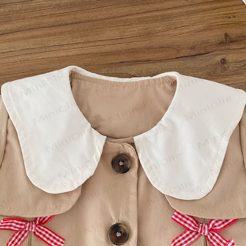 Baby Girl Bow Collar T-Shirt - image 9