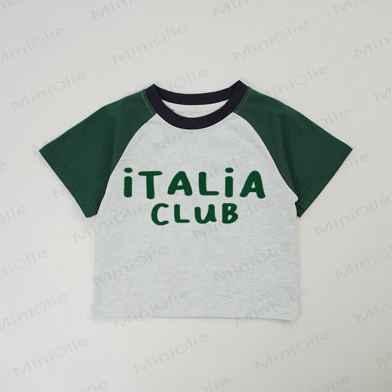 ITALIA CLUB Baby Grey T-shirt - Grey - 2-3T - image 1