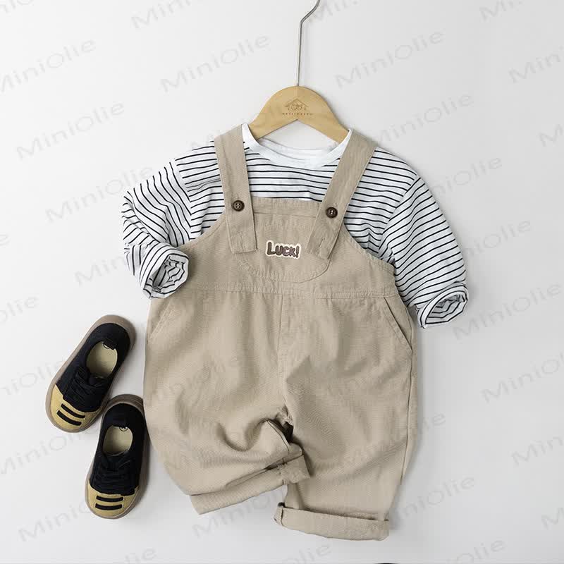 Salopette tinta unita per bambini LUCK Baby - image 5