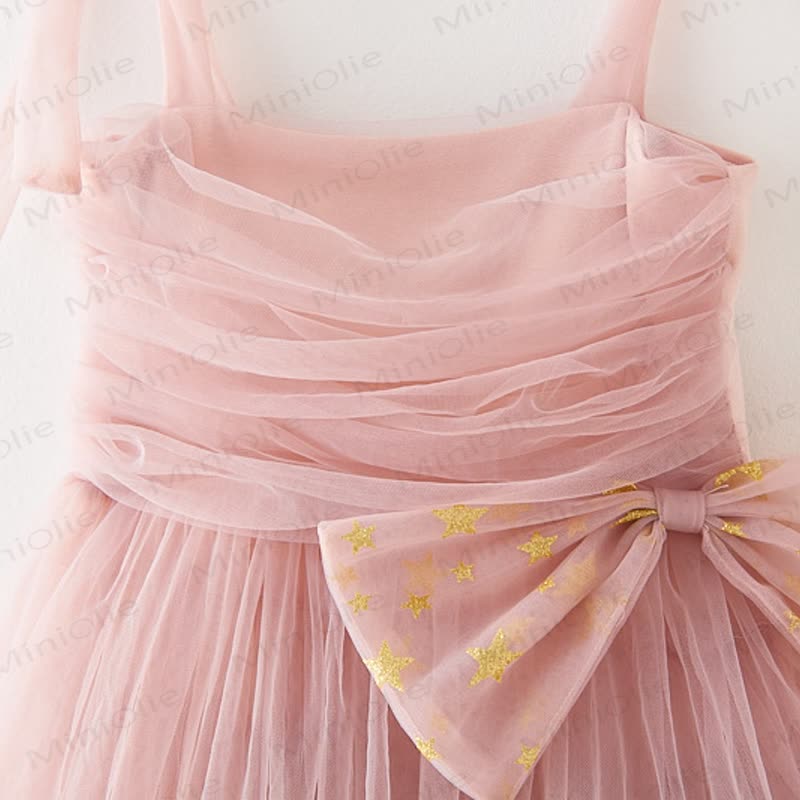 Baby Toddler Girl Bows Mesh Dress - image 8