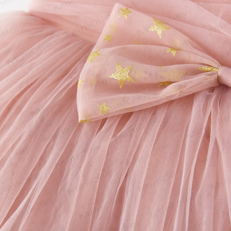 Baby Toddler Girl Bows Mesh Dress - image 10