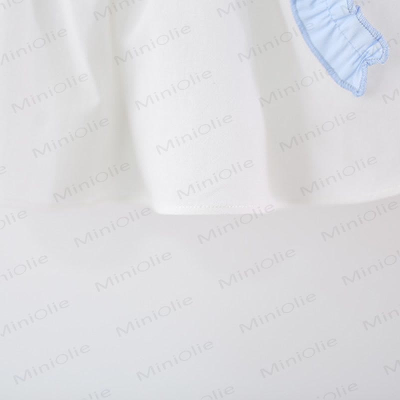 Baby Girl Green Flower Dress with Hat - image 5