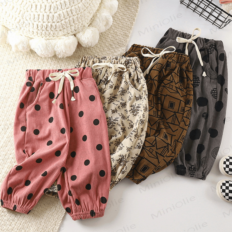 Baby Toddler Retro Corduroy Design Pants - image 1