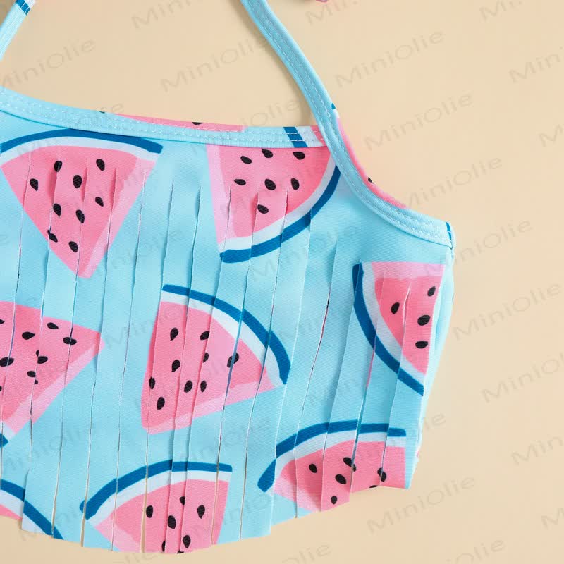 Baby Watermelon Swimsuit with Headband - image 5