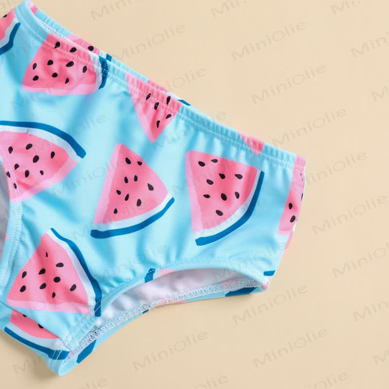 Baby Watermelon Swimsuit with Headband - image 7