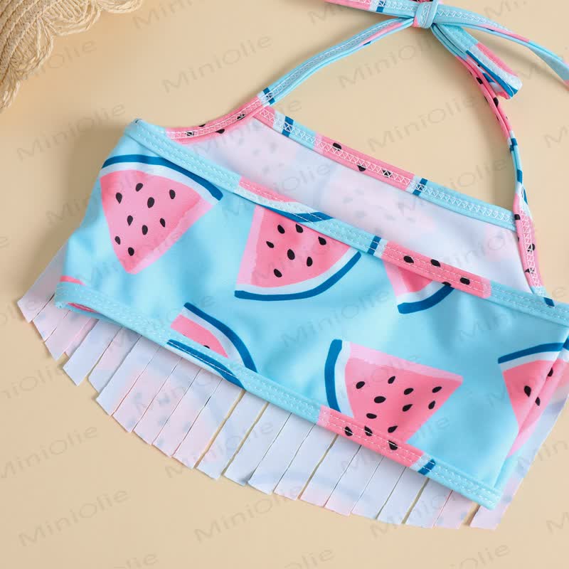 Baby Watermelon Swimsuit with Headband - image 4