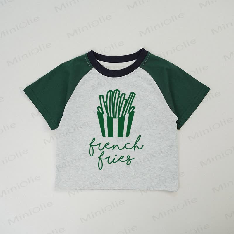FRENCH FRIES Baby Grey T-shirt - Grey - 2-3T - image 1