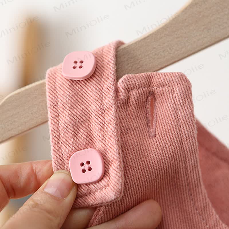 Salopette in tessuto a forma di fungo per neonati e bambini - image 9