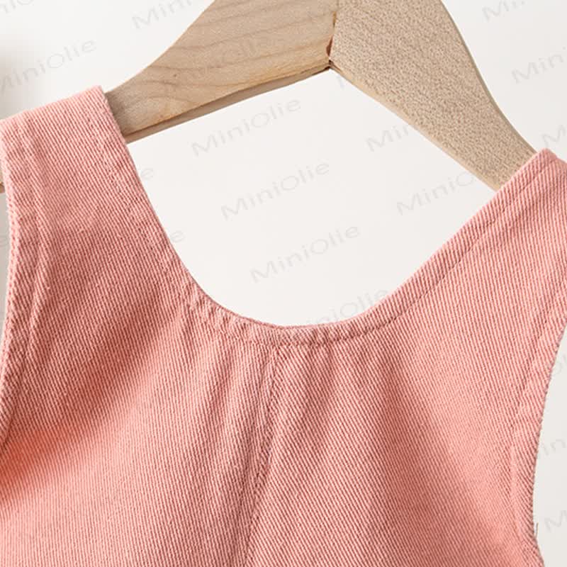 Salopette in tessuto a forma di fungo per neonati e bambini - image 13