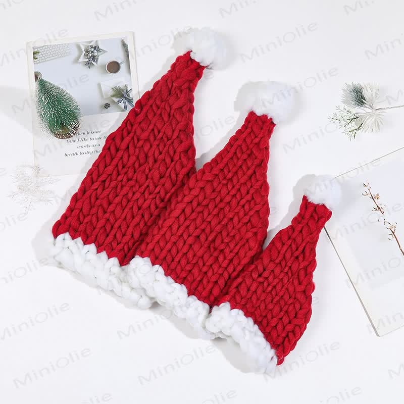 Baby Lovely Knitted Christmas Beanie - image 3